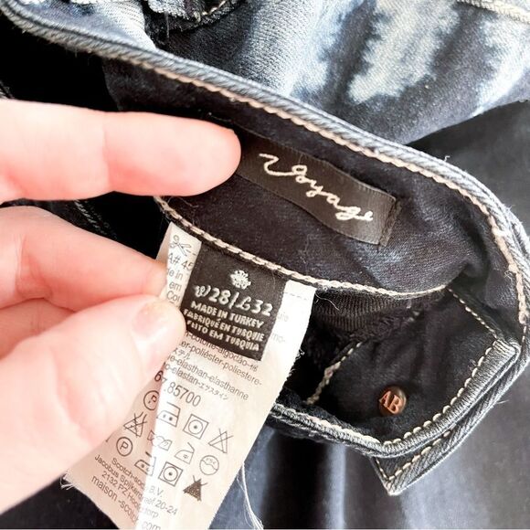 Maison Scotch Le Voyage Jeans Navy Denim Women's 28 Stretch - Picture 8 of 14